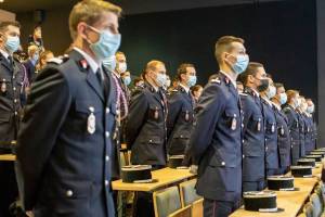 Les serments des officiers de sapeurs-pompiers