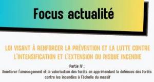 LOI VISANT À RENFORCER LA PRÉVENTION ET LA LUTTE CONTRE L'INTENSIFICATION ET L'EXTENSION DU RISQUE INCENDIE